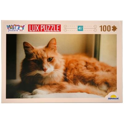 S01005196_001w 8680863051962 Puzzle Luxury, Witty Puzzlezz, Portret pisica, 100 piese