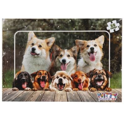 S01005401_001w 8680863054017 Puzzle Witty Puzzlezz, Catelusi draguti, 35 piese