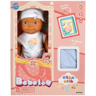 S01005683_002w 8680863056837 Papusa bebelus, Dollz n More, Bebelou, Welcome Baby, 30 cm, Albastru