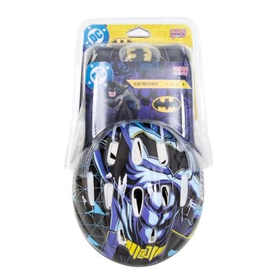 Set casca si protectii, Rising Sports, Batman, Marime M