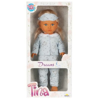 Papusa Dollz And More, Tina Dreams, Albastru,  45 cm