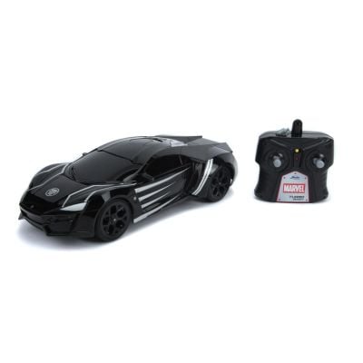 S01007037_001w 4006333070372 Masina cu telecomanda, Jada, Marvel Avengers, Black Panther, Lykan Hypersport, 1:16
