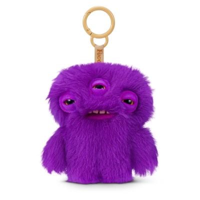 Mini breloc de plus, Fuggler, Annoyed Alien, Purple, S6, 12 cm