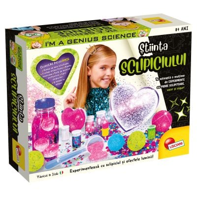 S01010579_001w 8008324108107 Set de experimente, Lisciani, Stiinta sclipiciului