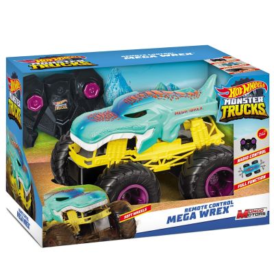 S01063680_001w 8001011636808 Masina cu telecomanda Hot Wheels Monster Trucks, Mega Wrex