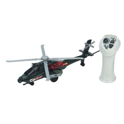 S02029714_001w 4892664297140 Elicopter de lupta cu telecomanda cu fir, Air Forces, Negru