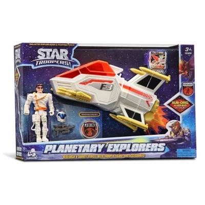 S02038502_001w 048242385028 Set nava spatiala cu figurina, Star Troopers, Lanard Toys
