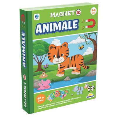 S04001512_001w 8681447071512 Joc educativ, Smile Games, MagnetIQ, Completeaza animalele