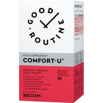 Comfort-U, 30 capsule vegetale, Good Routine, Secom