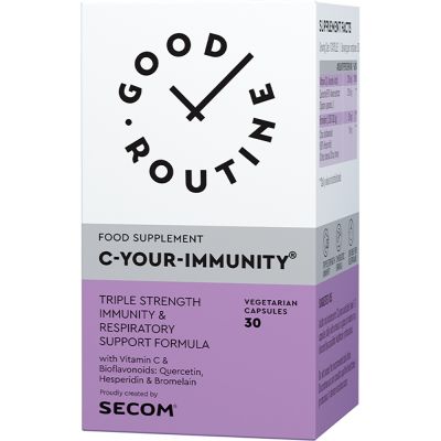 SECOM-200010_001w C-Your-Immunity, 30 capsule vegetale, Good Routine, Secom
