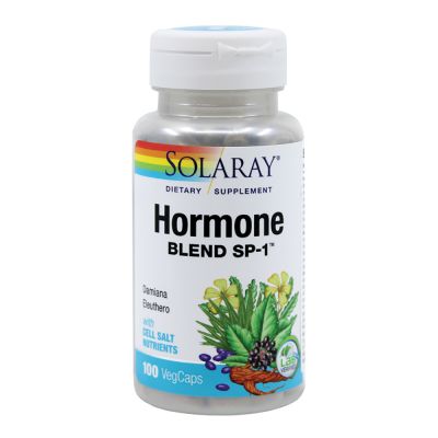 SECOM-210_001w Hormone Blend SP-1, 100 capsule vegetale, Solaray, Secom