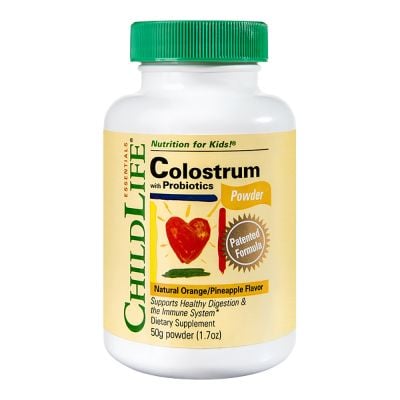 Colostrum plus Probiotics, 50 g pudra, Childlife Essentials, Secom