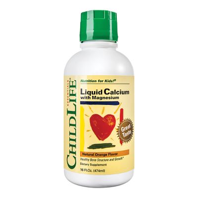 Calcium with Magnesium ,473 ml, Childlife Essentials, Secom