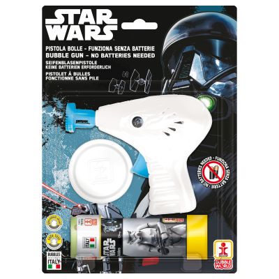 Star Wars - Pistol baloane de sapun, alb