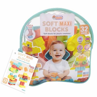 Set de constructie, Dede, Soft Maxi Blocks, 32 piese