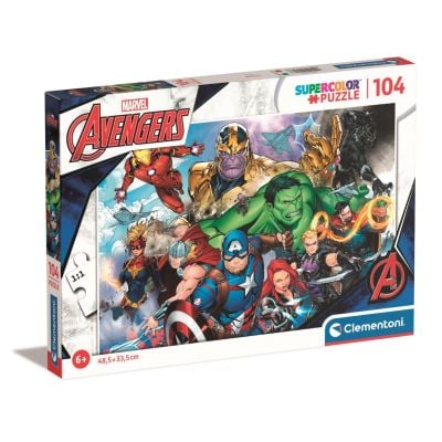 T00025718_001w 8005125257188 Puzzle Clementoni Marvel Avengers, 104 piese