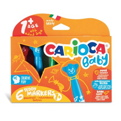 T00042815_001w 8003511428150 Set 6 carioci lavabile, Carioca, Baby Teddy
