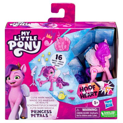 T000F3869_003w 5010994126063 Figurina My Little Pony cu accesorii, Cutie Mark Magic, Princess Petals, F5251