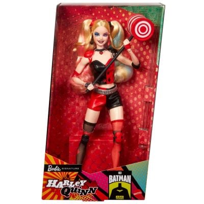 Papusa Barbie Signature, Batman 85Th Anniversary, Harley Quinn, HRM84