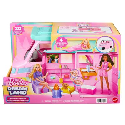 Set de joaca in rulota Barbie, Dream Land, Road Trip Camper, JMK45
