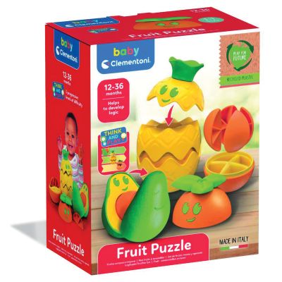 T01017686_001w 8005125176861 Puzzle cu forme de asamblat, Clementoni, Fructe