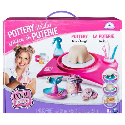 T01020700_001w 778988225813 Set de olarit cu accesorii, Cool Maker, Pottery Studio