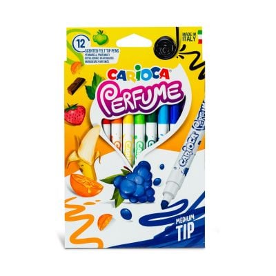 T01042672_001w 8003511426729 Set 12 carioci parfumate, Carioca, Medium Tip