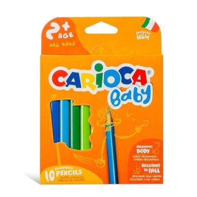 T01042819_001w 8003511428198 Set 10 creioane colorate, Carioca, Baby Adventurous