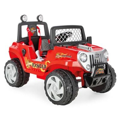 T03005107_002w 8693461051074 Masina de teren 4x4 cu telecomanda, 12 V, Pilsan, Ranger, Rosu