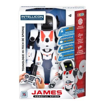 XT3803174_001w 8436598031744 Robot Interactiv, Blue Rocket, James The Spy Bot