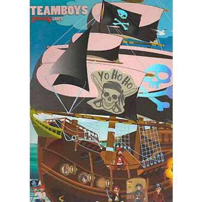 Carte de colorat Corabii Pirati Girasol - Colectia Teamboys