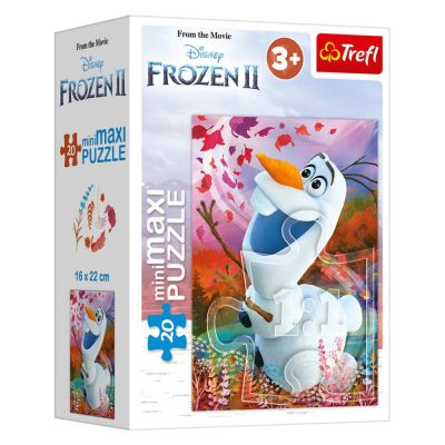 TF56022_005w 5900511210828 Puzzle Trefl Mini Maxi, Disney Frozen 2, Olaf, 20 piese, 21082