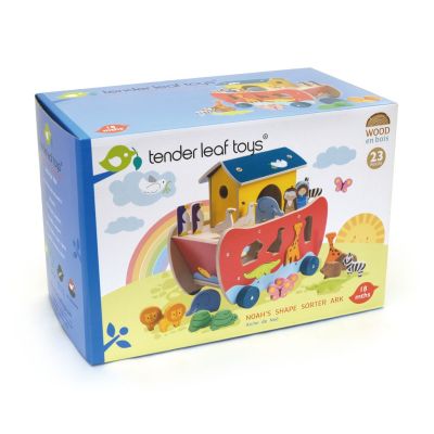 TL8305_001 191856083054 Set de joaca din lemn Tender Leaf Toys, Arca lui Noe, 23 piese