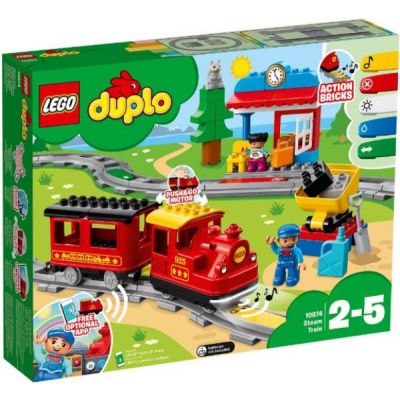 Trenulet LEGO® DUPLO® cu aburi LG10874