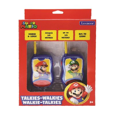 TW12NI_001w 3380743085678 Set Statie Walkie Talkie Lexibook Super Mario, 120 m