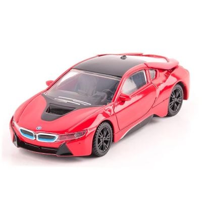 58400 Rosu Masinuta Rastar BMW I8, Rosu, 1:43