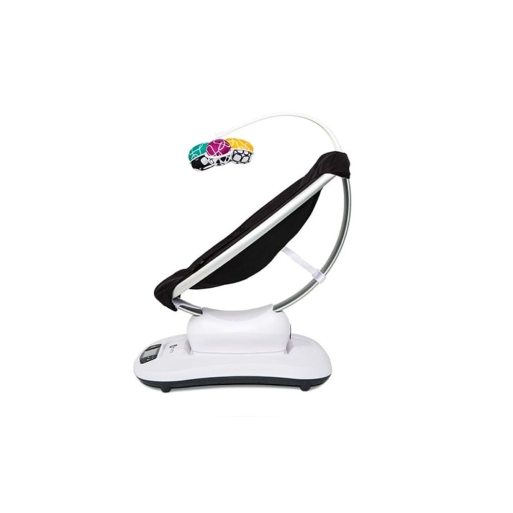 Fotoliu balansoar bebelusi 4Moms Mamaroo 4.0, Classic, Negru