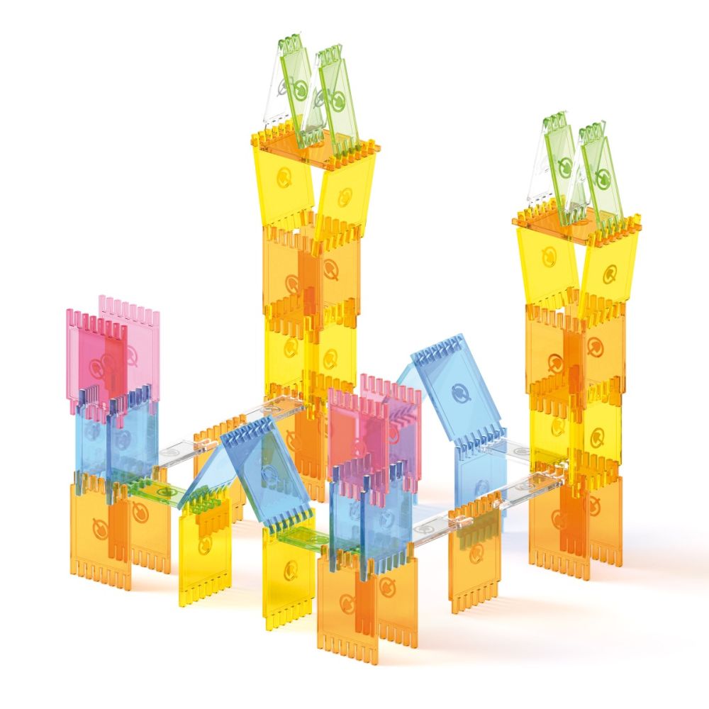 Set de constructie, Quercetti, Playform, 60 piese