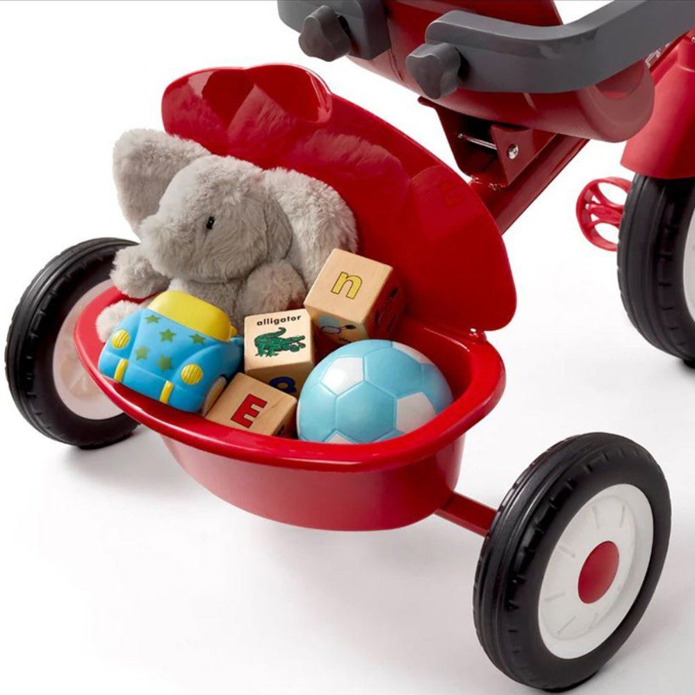Tricicleta 3 in 1, Radio Flyer, Stroll 'N Trike, Rosu