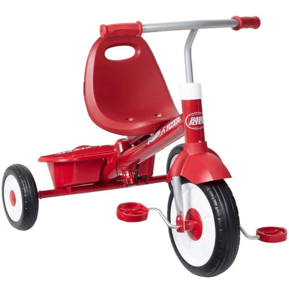 Tricicleta 3 in 1, Radio Flyer, Stroll 'N Trike, Rosu