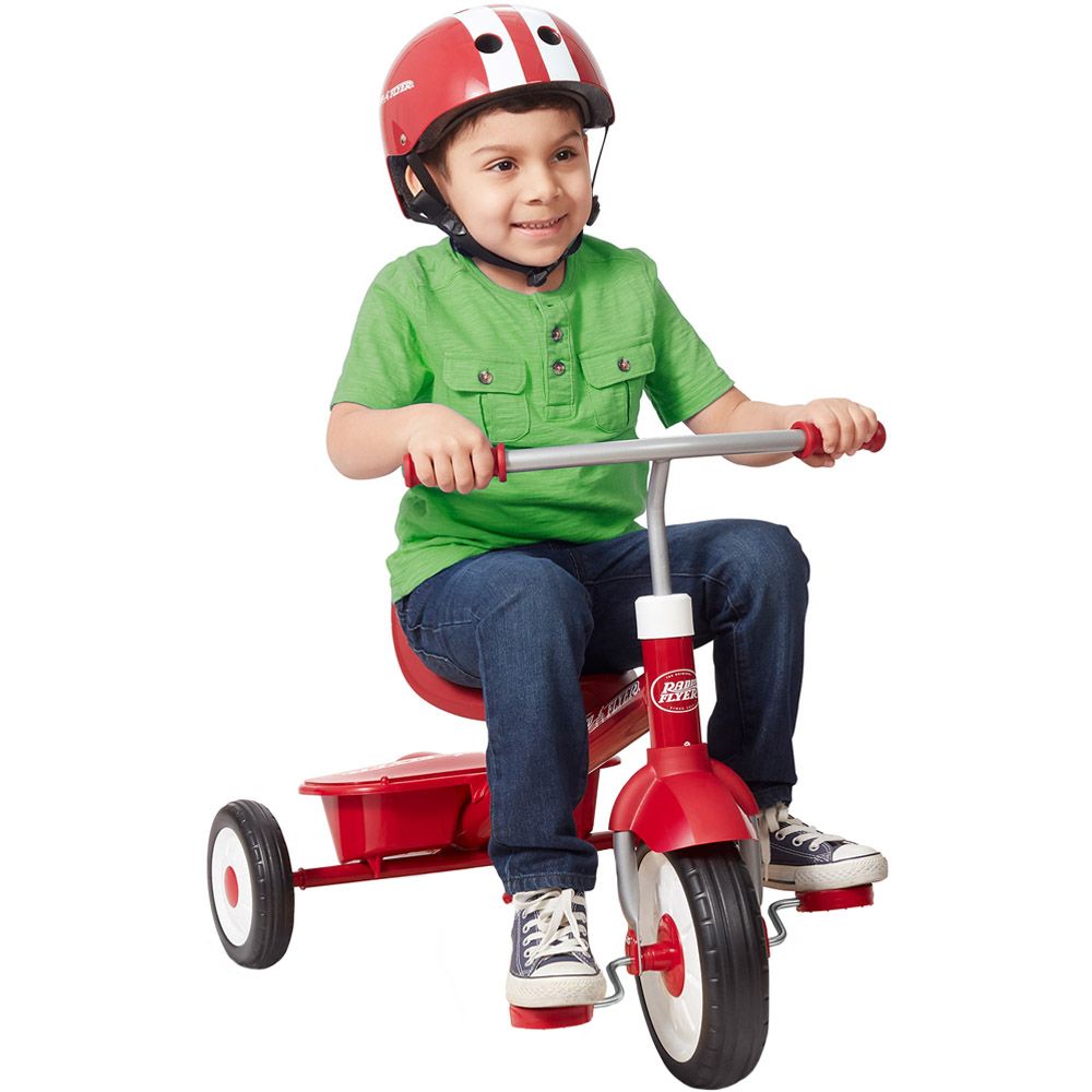 Tricicleta 3 in 1, Radio Flyer, Stroll 'N Trike, Rosu