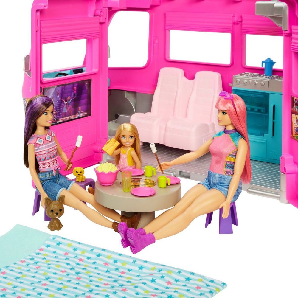Set Barbie, Rulota cu accesorii