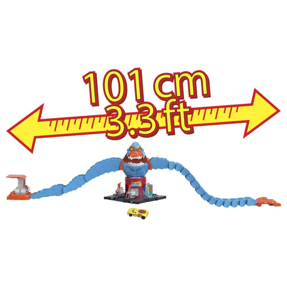 Set de joaca, Hot Wheels, Atacul din oras, Gorilla Attack, HDR30