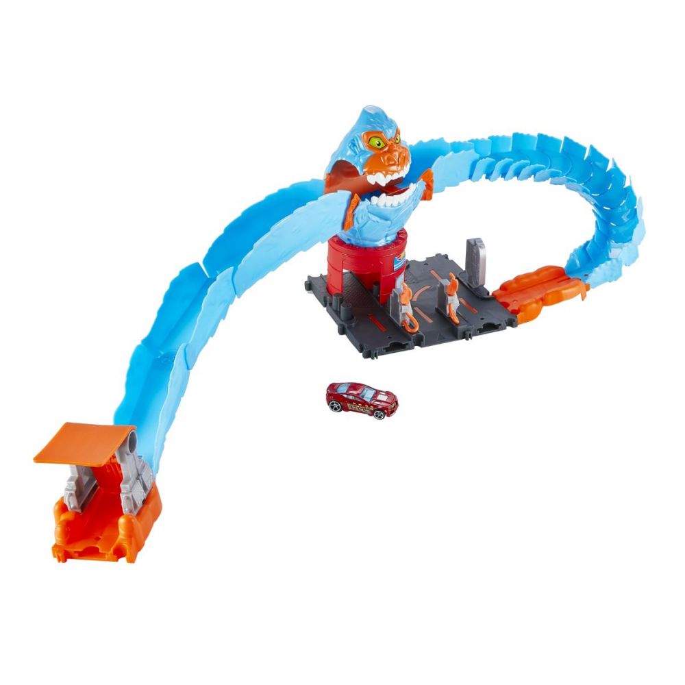 Set de joaca Hot Wheels Atacul din oras Gorilla Attack HDR30