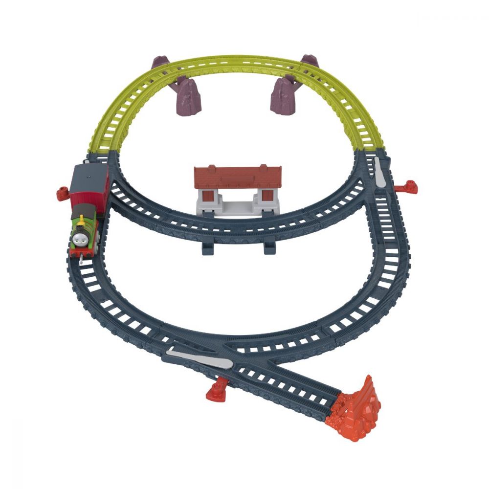 Set de joaca Thomas and Friends, Trenulet cu circuit, Percy, HGY84
