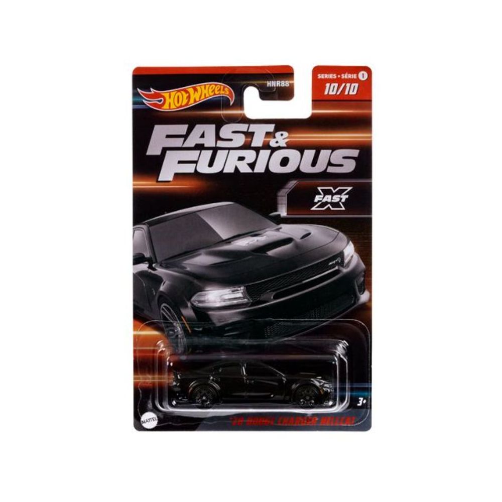 Masinuta Fast and Furious, Hot Wheels, 2020 Dodge Charger Hellcat