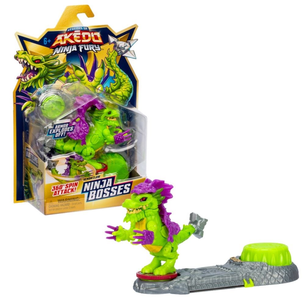 Figurina Akedo, Ninja Bosses, Venom Claw, S7 W1
