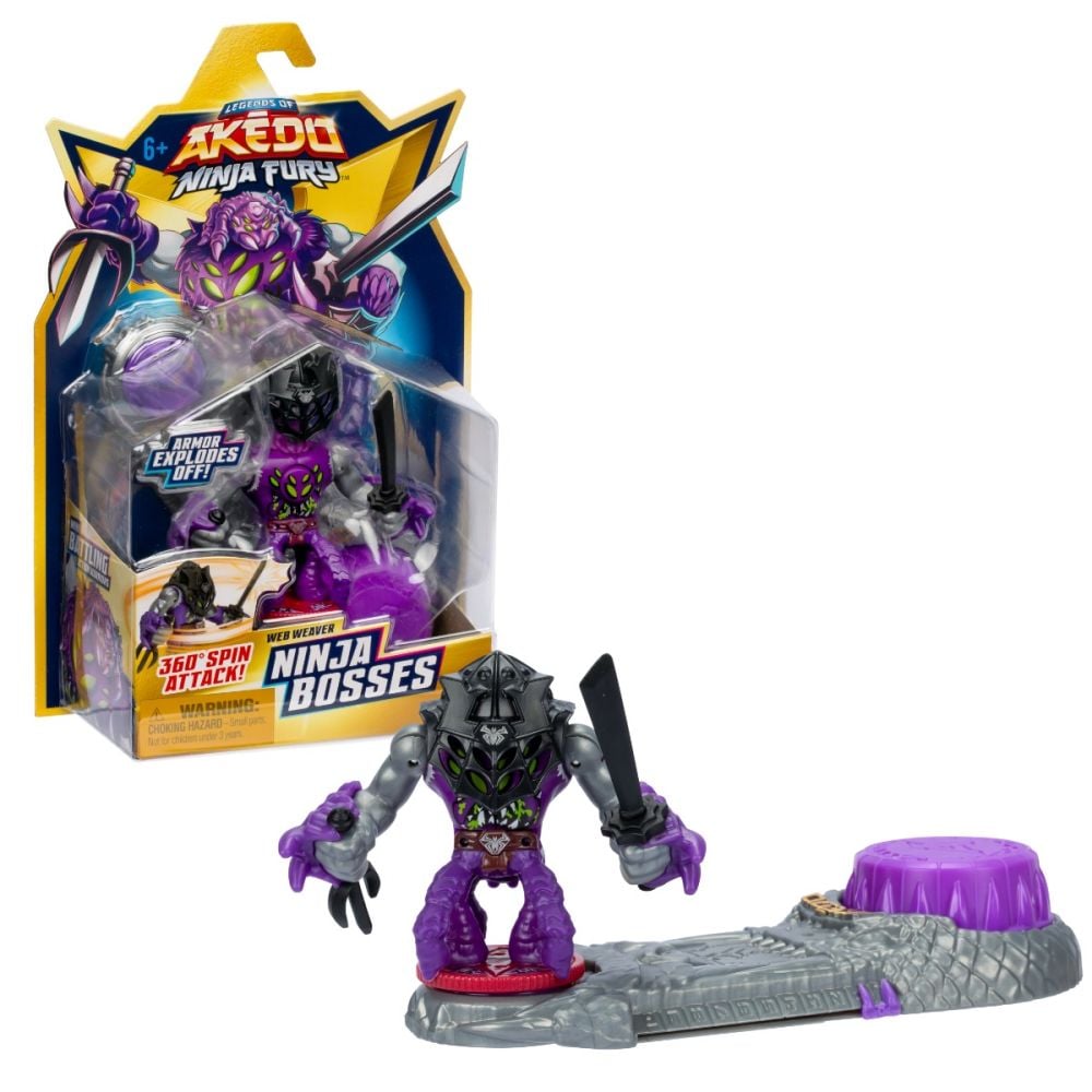 Figurina Akedo, Ninja Bosses, Web Weaver, S7 W1