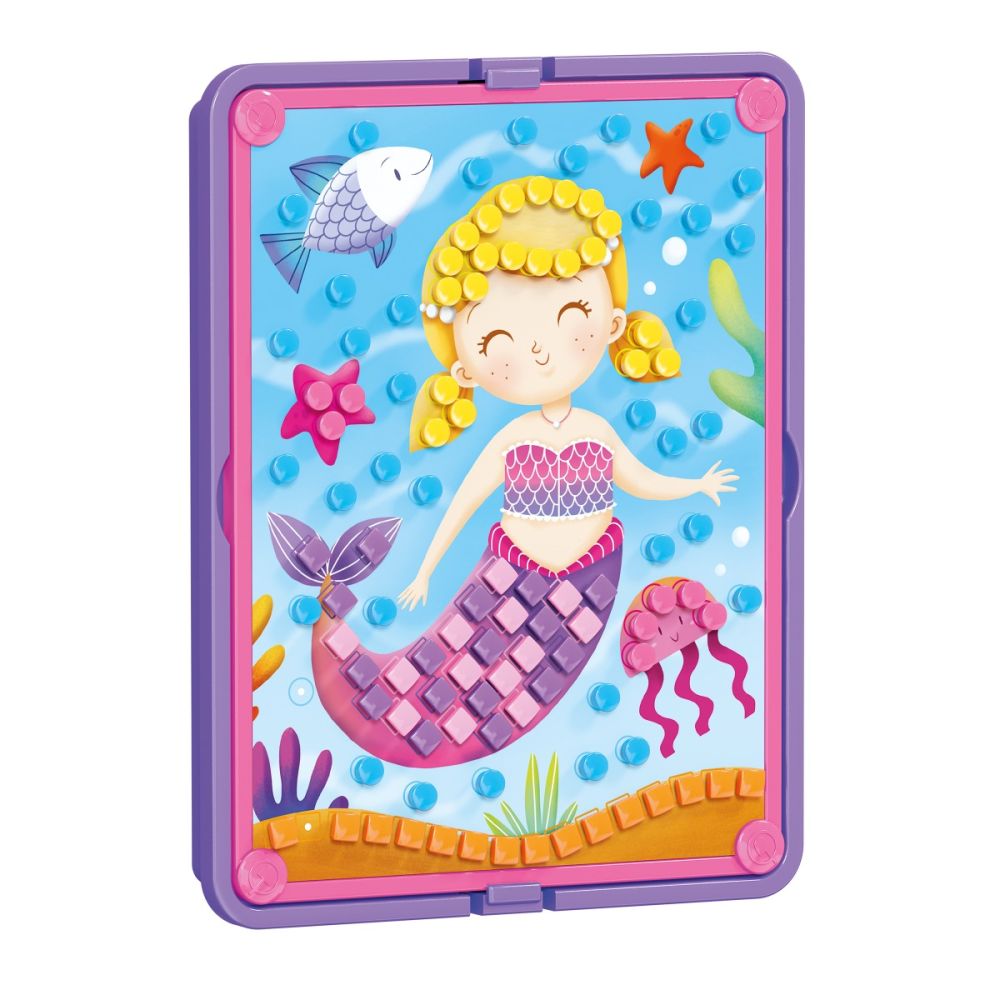 Joc creativ cu mozaic, Quercetti, Pin Fairy
