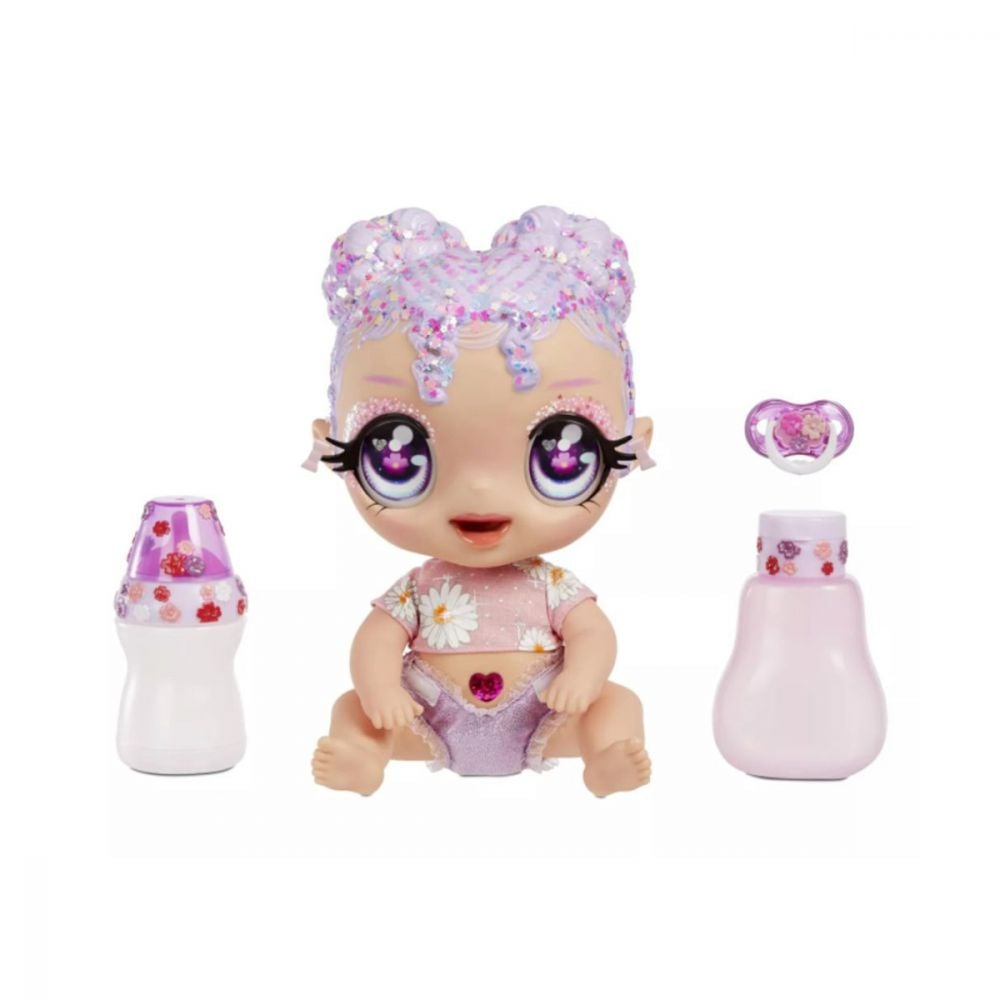 Papusa bebelus, Glitter Babyz Doll, Lavender